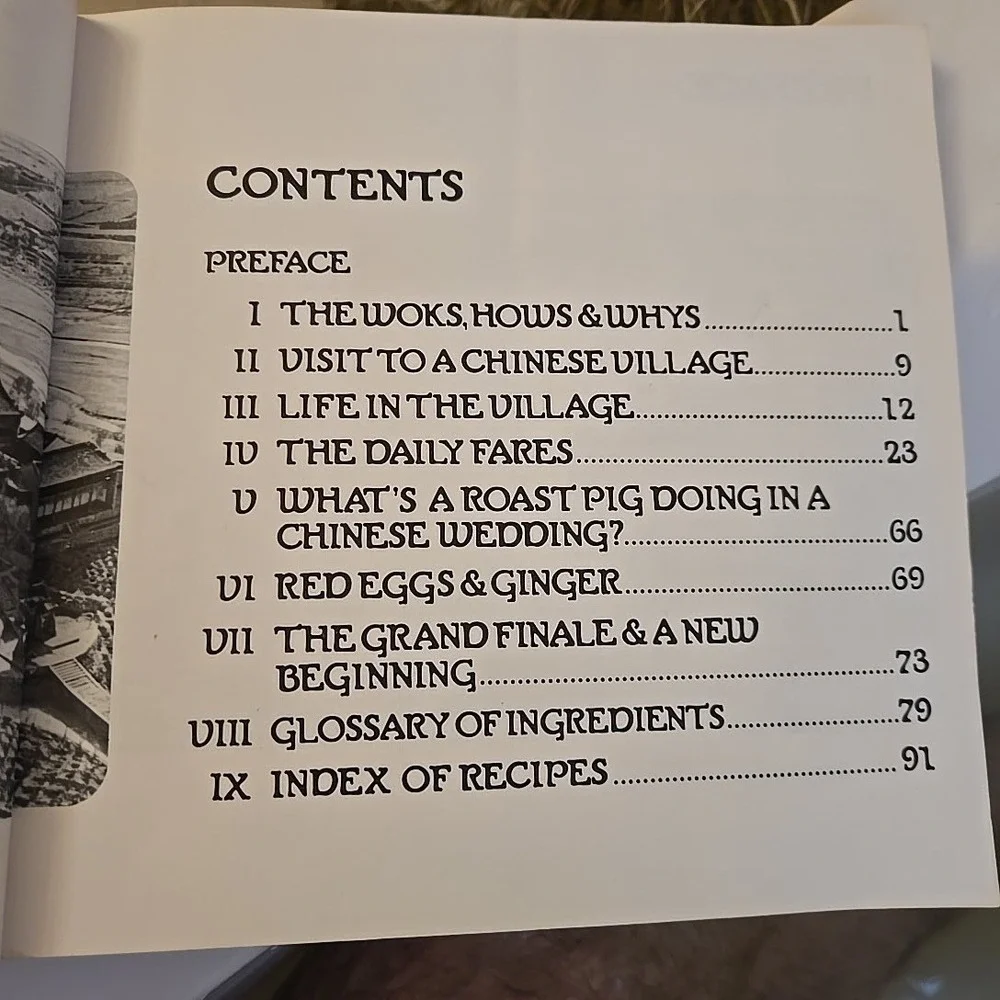 VTG 1975 Chinese Village Cookbook Rhoda Yee Verba‎ Buena Press SF Cantonese USA